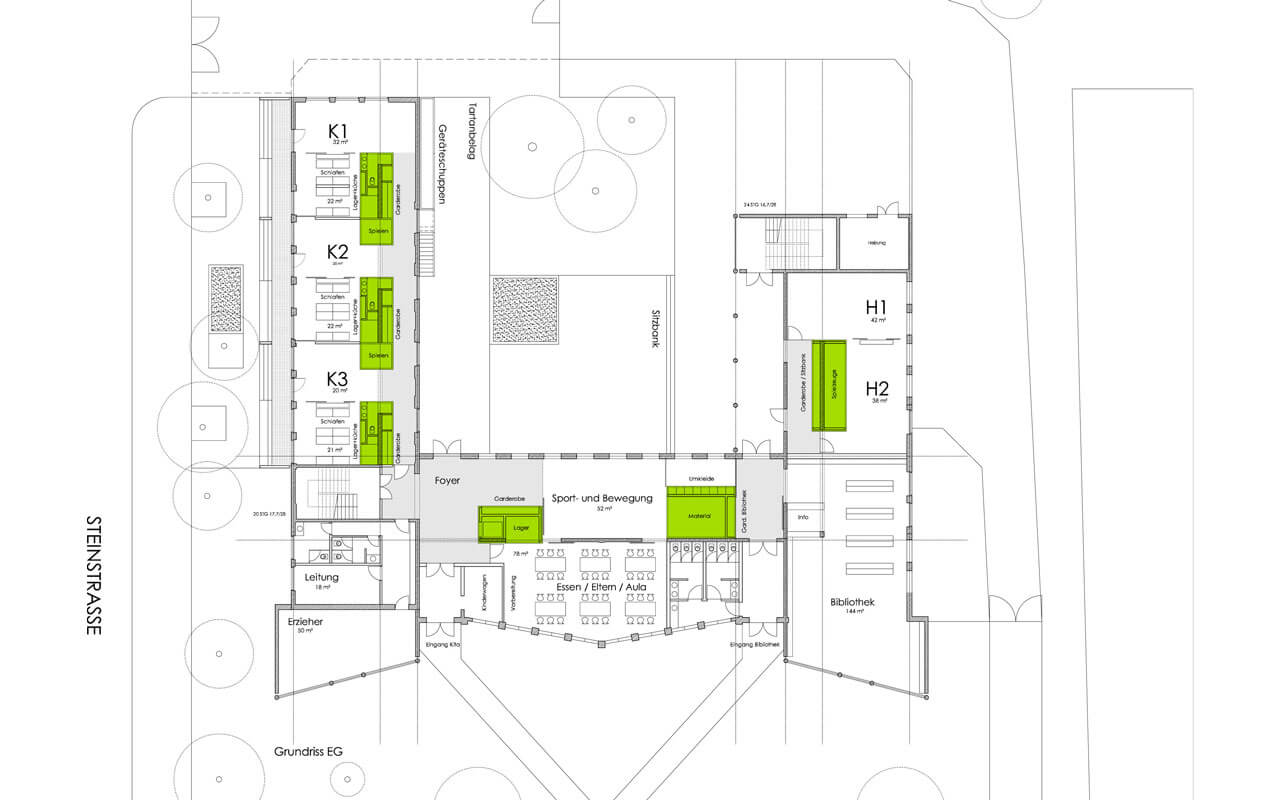 Haus des Kindes - Grundriss